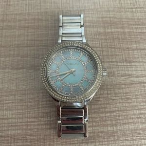 Michael Kors Blue Opal Face Watch